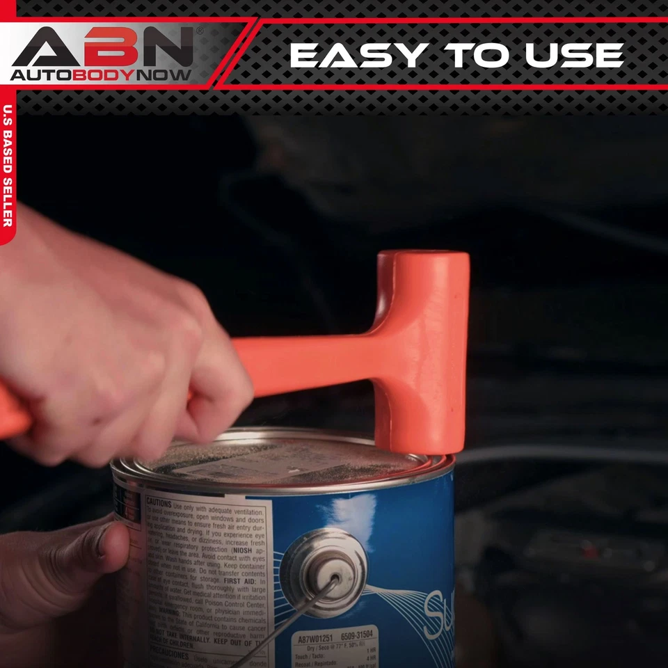 Juego de 3 piezas de mazo de martillo soplado muerto ABN con revestimiento de goma que no estropea Foto 4 de 4