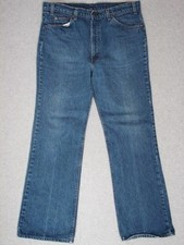 IK13441 VINTAGE 1982 LEVI'S 20517-0217 BOOT CUT JEANS 38x32 msr 36"x31"