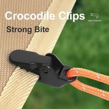 50 Pieces Heavy Duty Tarp Clips Clamps Great for Camping Canopies Tents Canvas