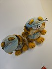 Vtg Garfield Baseball Player Cat Plush Toys 8.5" Lot of 2 Sports Ball Dakin 1981 — photo 3