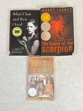 3 Book Lot YA Fiction Blundell Farmer Siegal Paperback Used Damaged