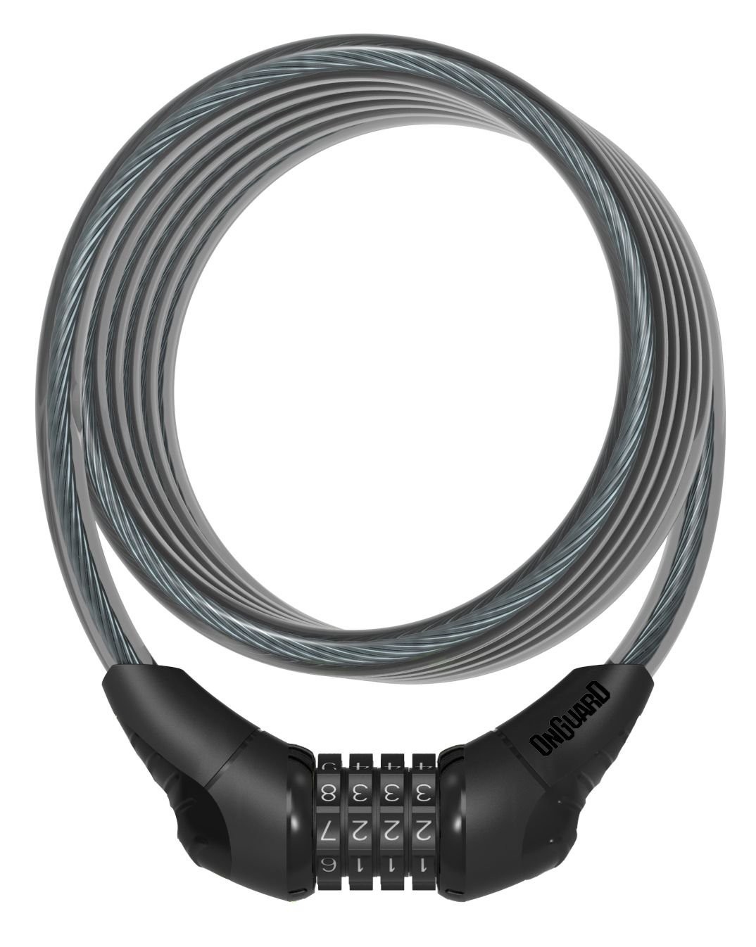 ONGUARD New Neon Combo Cable Lock 180 x 10mm 4 Colours Black 4590₽