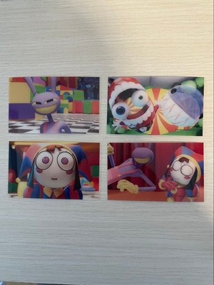 Amazing Digital Circus Clear Cards Not for Sale Complete Set