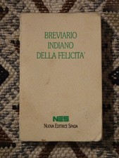 Breviario indiano della felicità mini libro 6x9,5 cm. Nuova Editrice Spada 1990