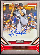 2020 Chronicles Yoan Lopez Playbook Auto #PA-YL Diamondbacks