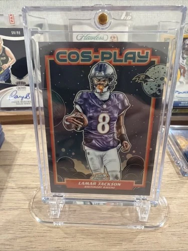 2025 Topps Cosmic Chrome Lamar Jackson Base (RAW)