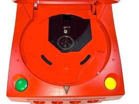 Sega Dreamcast Seaman Xmas Christmas Package Red controller console