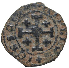 CRUSADER, LUCIGNAN KINGDOM OF CYPRUS. AE SEZIN  JAMES II (THE BASTARD) 1460-1473