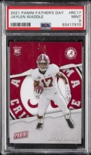 2021 PANINI FATHER'S DAY #RC17 JAYLEN WADDLE PSA 9