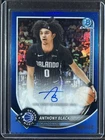 2025 Bowman Anthony Black Chrome Auto Blue Refractor /150 #BCA-AR Magic