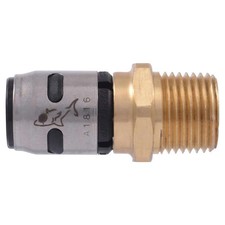 Sharkbite 1/2In X 1/2In Mnpt Brass Evopex Male Adapter