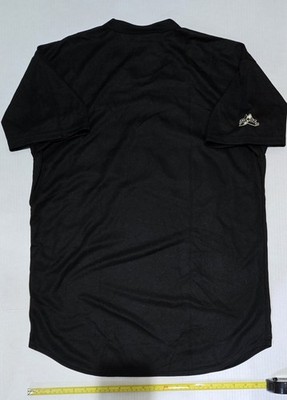 New York Mets Majestic Black Blank Baseball Jersey Shirt Pullover