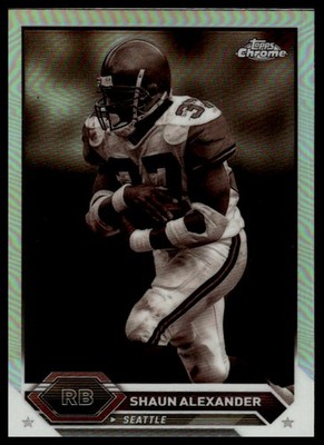 2023 Topps Composite #48 Shaun Alexander Topps Chrome Sepia Refractor