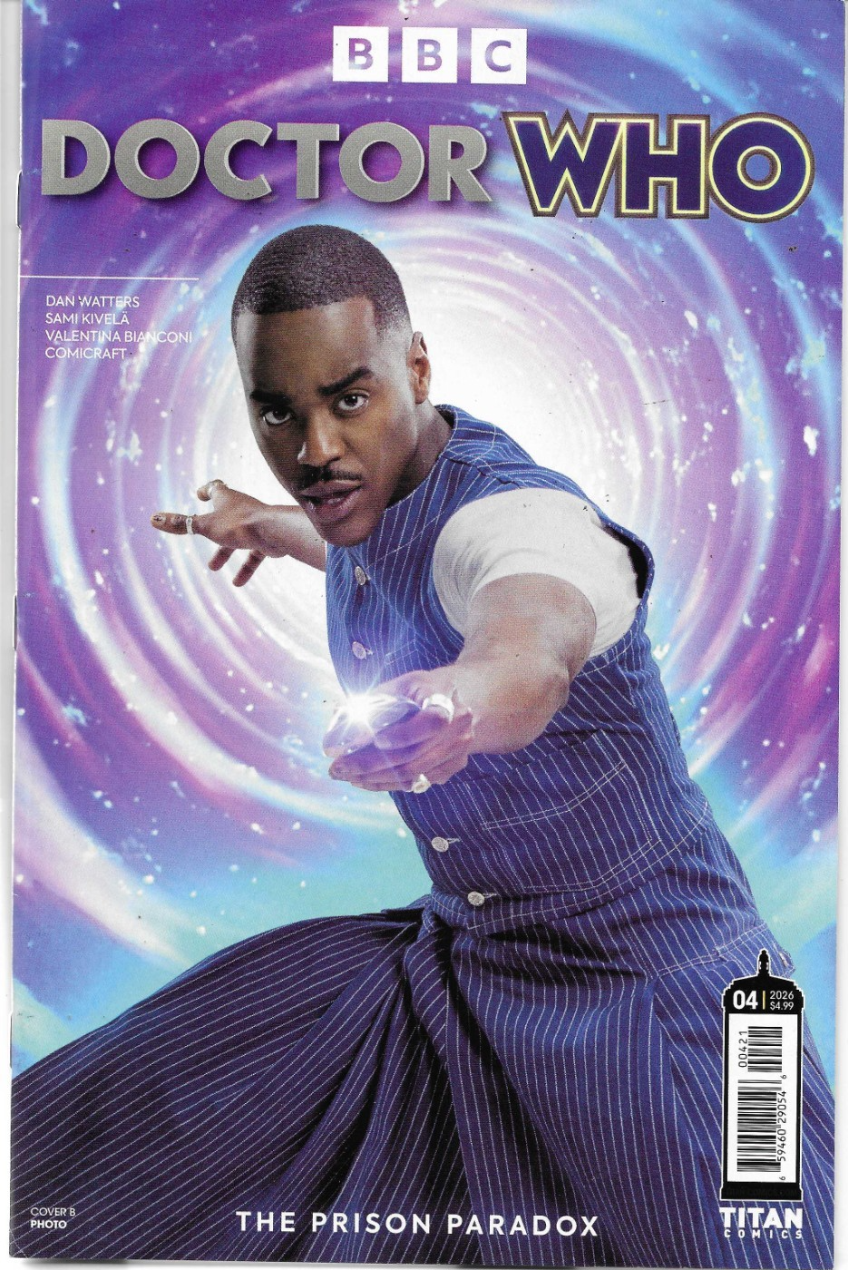 DOCTOR WHO - THE FIFTEENTH DOCTOR - THE PRISON PARADOX #4 B - New Bagged (S)