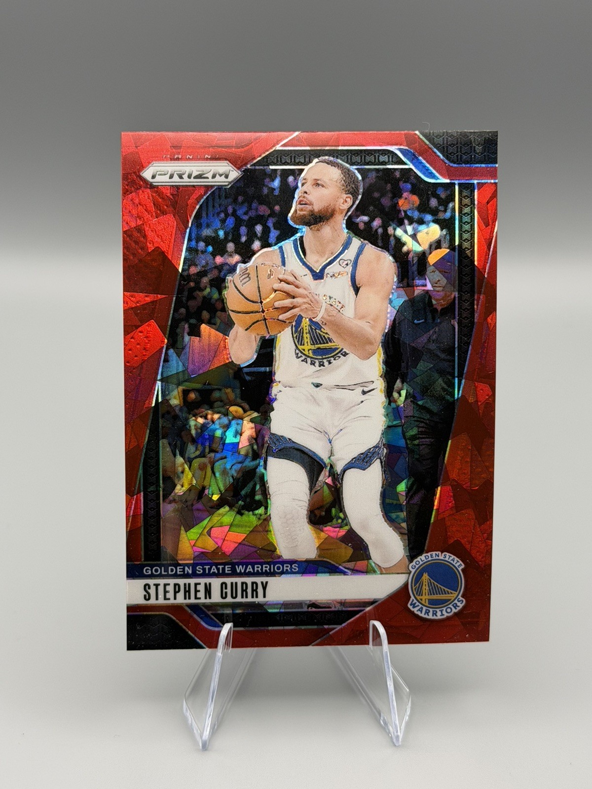 2024-25 Panini Prizm - Stephen Curry #134 Red Ice Prizm