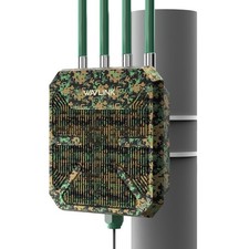 Outdoor Long Range WiFi 6 Mesh Extender 2.4G+5G AX3000 Repeater Signal Booster