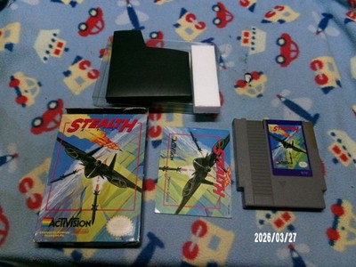 #908 Stealth ATF (Nintendo Entertainment System, 1989) CIB w/ Game, Box, Manual 