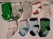 Socks Boys Size 0 To 12 Months Lot Of 9