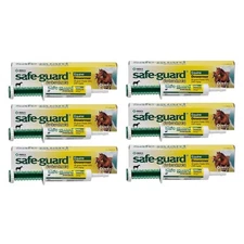 SafeGuard, Horse 25gm   6- Pack