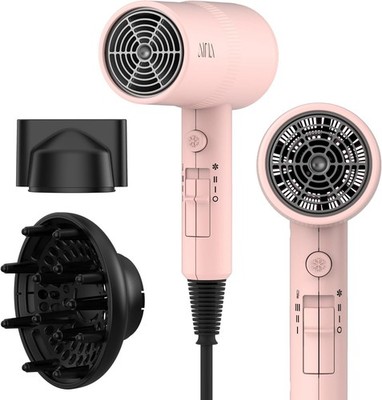 AINA Hair Dryer with Diffuser, Blow Dryer for Women | Advanced Ionic Technology,