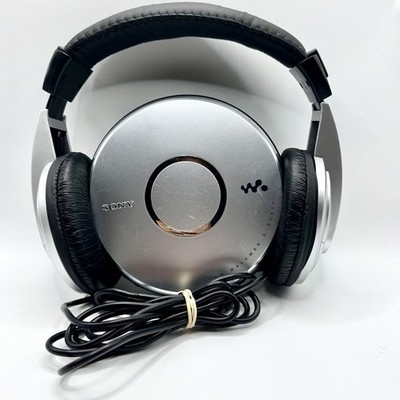 Sony Walkman D-EJ011 CD Player Tested w/ Samson HP30 Headphones & Case