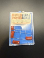 Vintage Sprague Orange Drop 6PS-S15 .015uF 600V Caps NOS In Klee-PAk Set of 5 