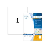 Herma 4375 Folien Etiketten Special 210 X 297 Mm Transparent 25 Etiketten