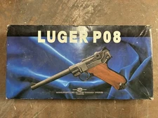 Tanaka Works Luger P08 Airsoft. New In Box, Never Shot. Very Rare. W/ Manual