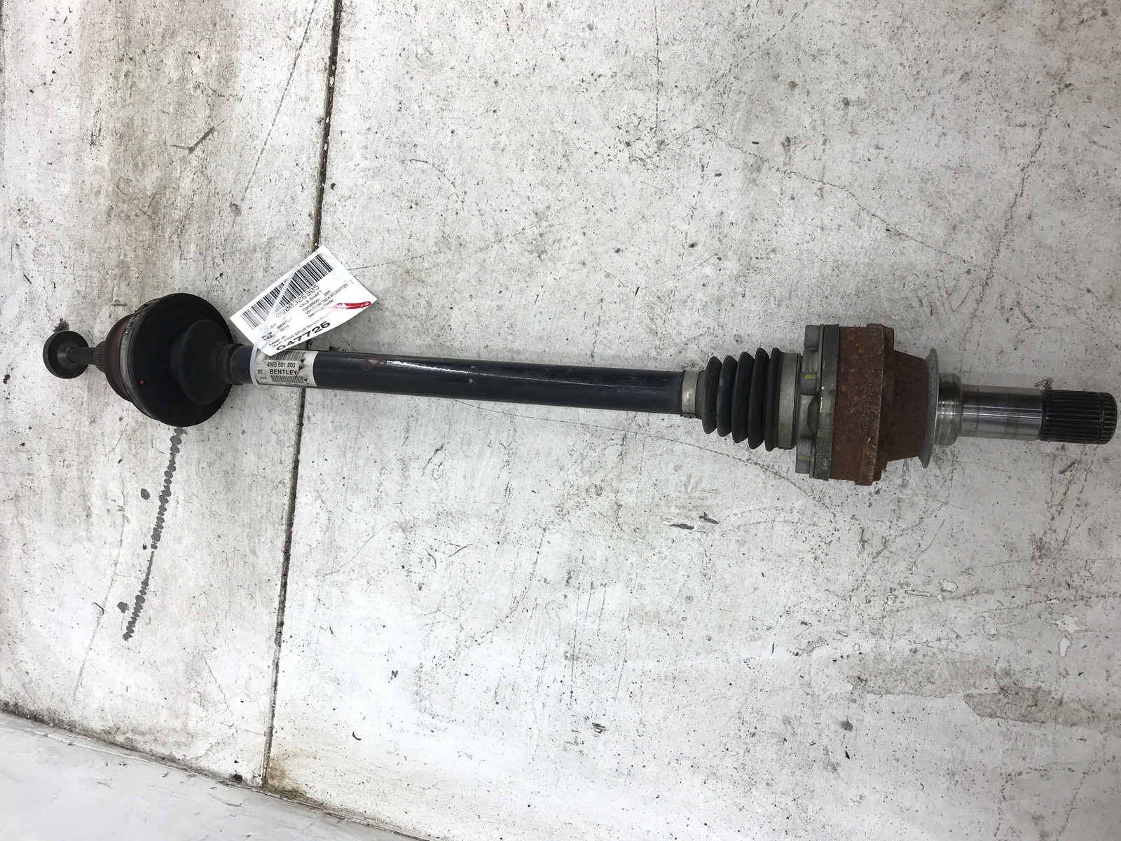 Bentley Flying Spur 2013-2019 Rear Right Axle shaft P/N 4W0501203