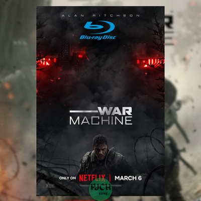 Blu-Ray | War Machine 2026 Action Movie Full HD Eng Sub All Region Free-NEW