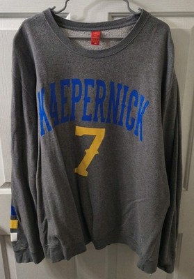 Colin Kaepernick Vintage #7 Crewneck Sweatshirt Mens Size XXL Rare!