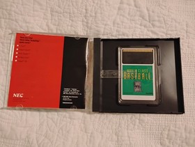 World Class Baseball Complete TurboGrafx-16