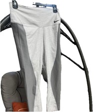 Nike Leggings womens Medium Dri Fit Power Studio Sculpt Gray