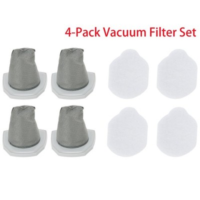 Kit Filter 4er Pack Vormotor Tassenfilter für Eureka NES210 NES212 Elemente