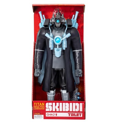 SKIBIDI TOILET CAMERAMAN MEGA TITAN SKI BI DI LARGE TOY MERCH