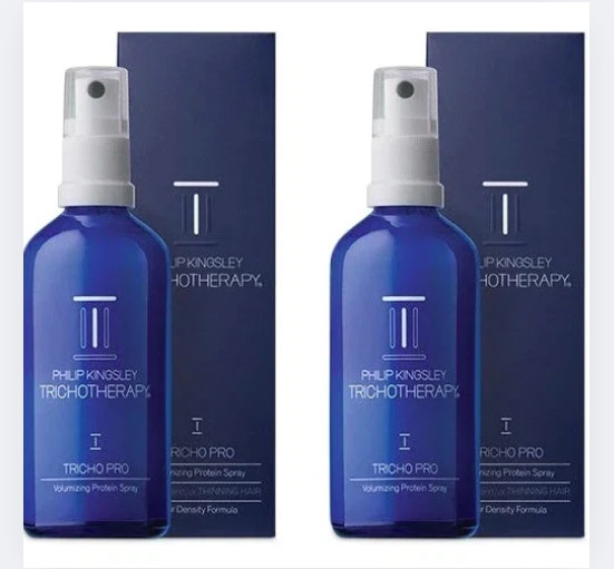 2 PHILIP KINGSLEY TRICHOTHERAPY PRO VOLUMIZING PROTEIN SPRAY 3.38oz SEALED