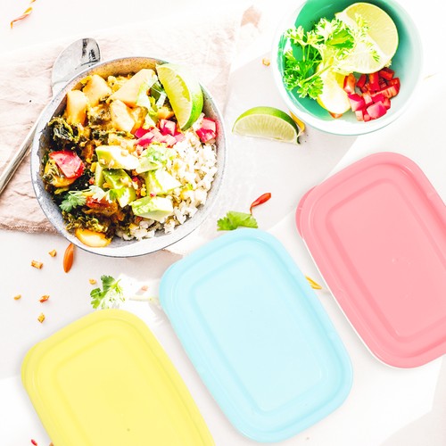 6 Pcs Mini Sealed Box Baby Leak Proof Food Container Freezer Storage Containers - Picture 7 of 12