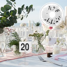 25 Pcs Wedding Table Number Holders Restaurants Card Party Signs