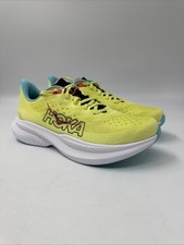 Hoka One One Mach 6 Yuzu Cielo Blue Running Sneakers 1147790-YZC Men's Size 10D