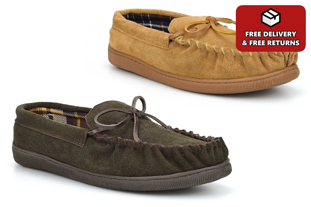 SAOLA Pantofole mocassino uomo ciabatte uomo scamosciate taglia 6 ragazzo ciabatte suola gomma