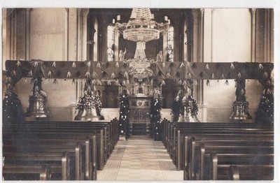 CPA 68 ELSASS Env Soultzeren MÜNSTER Foto Andenken Einweihung Kirche ST LEGER