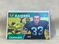 1968 Topps #37 Billy Cannon VGEX