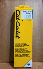 Cub Cadet Blue Poly Skid Shoes For 2-Stage & 3-Stage Snowblowers