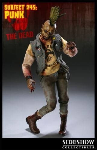 IN-CROWD Punk Is Not Dead フィギュア 6体セット Sideshow 1/6 The Dead Punk Rocker Subject 245 Exclusive Figure