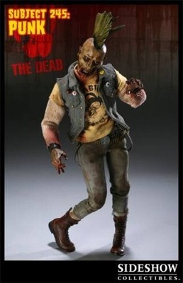 Sideshow  1/6 The Dead Punk Rocker  Subject 245 Exclusive Figure! LE245! New Mib