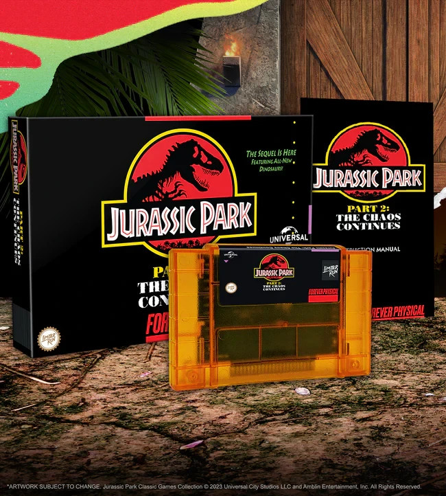 Jurassic Park Part 2: The Chaos Continues - SNES - Brand New Sealed