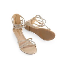 58.-  DREAM PAIRS Women's Ankle Strap Flat Sandals Summer Dressy
