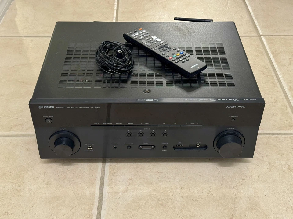 Yamaha Aventage RX-A780 7.2 Channel AV Receiver - Image 2 of 3