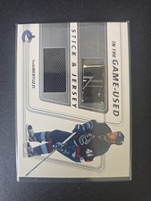 2002-03 BAP In The Game-Used Series Todd Bertuzzi Jersey and Stick Vancouver 