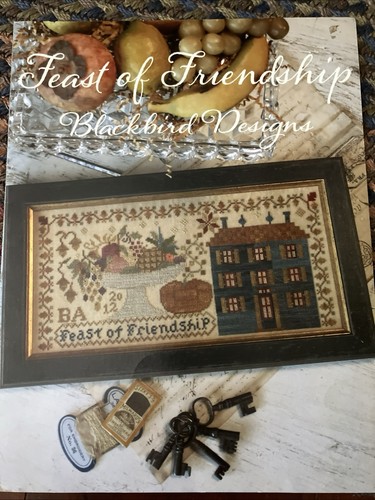 Feast Of Friendship Cross Stitch Pattern - Bild 3 von 4
